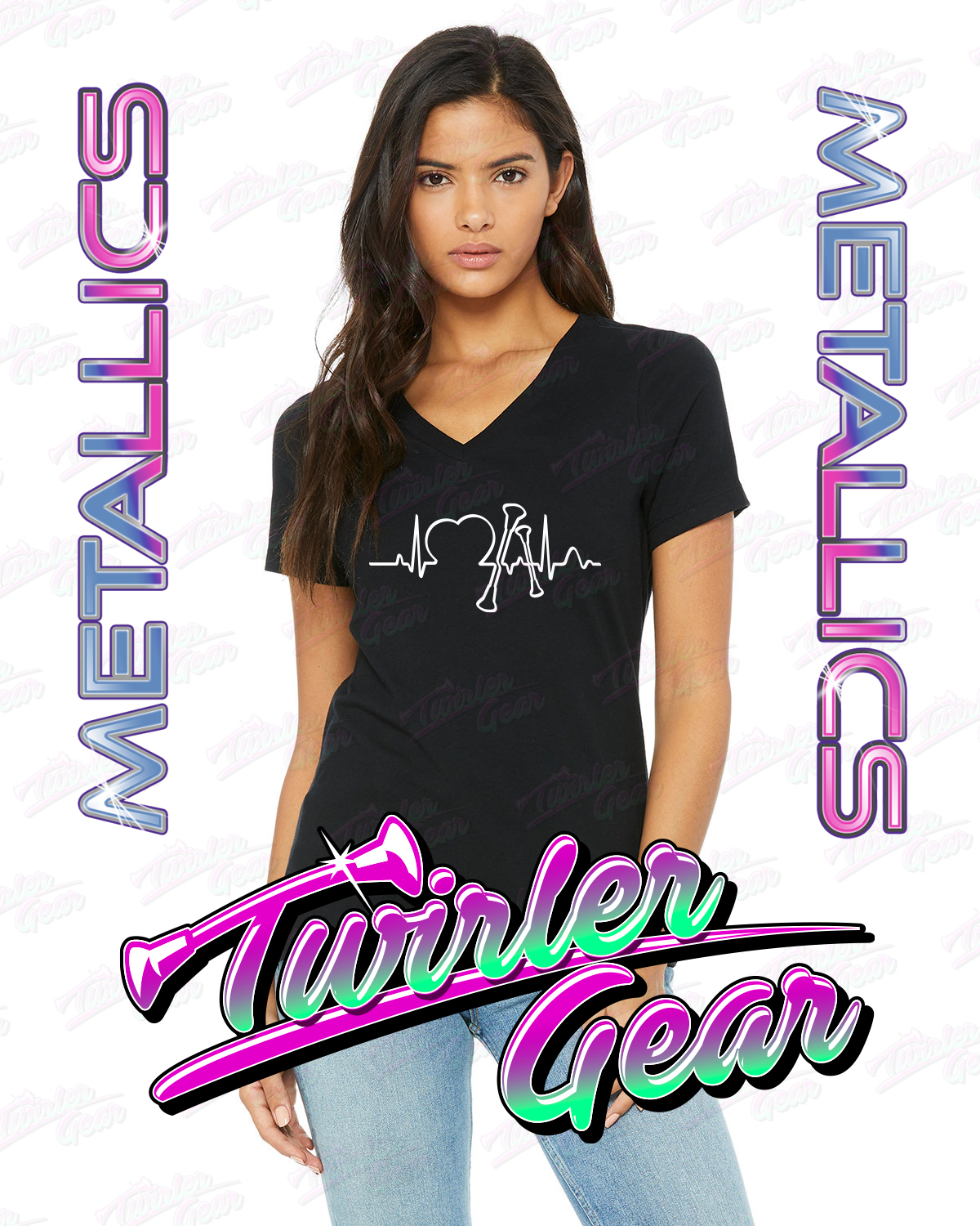 twirler-gear-my-heart-beats-for-baton-design-vneck-black-metallics