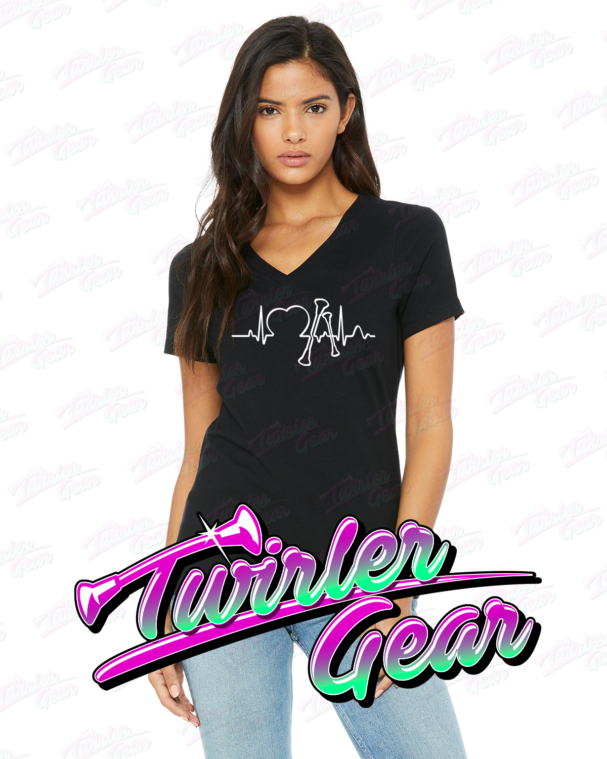 twirler-gear-my-heart-beats-for-baton-design-vneck-black